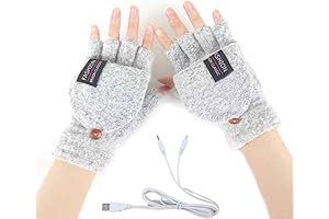 Women's & Men's USB Heated Gloves Knitting Hands