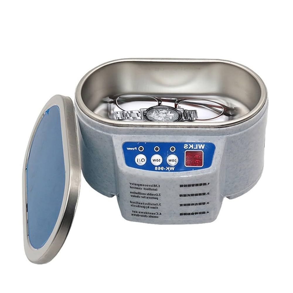 超音波洗浄機 超音波洗浄機（分離式・タイマー機能・アタッチメント・時計