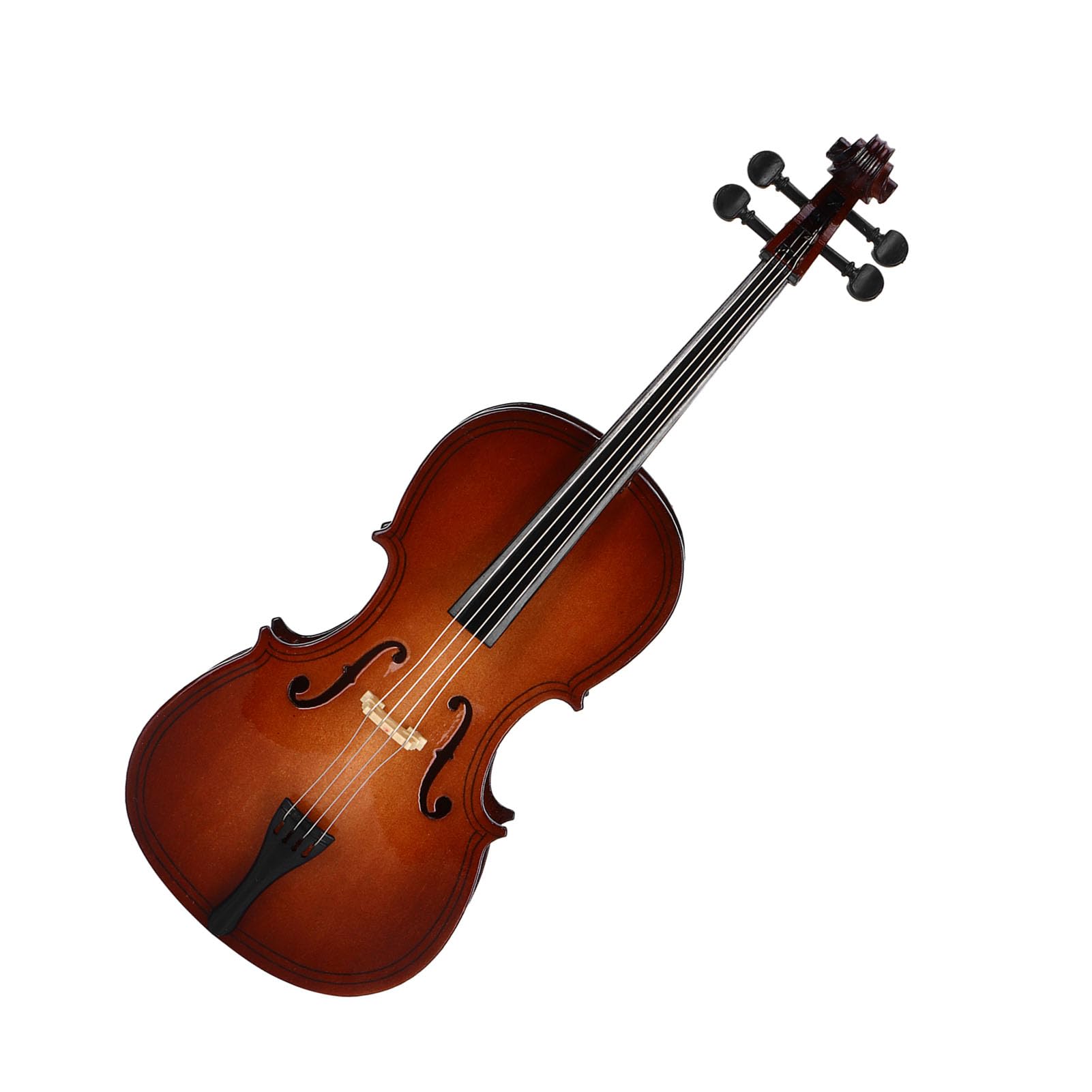 Kadimendium Mini modelo de violonchelo, modelo de violonchelo instrumento musical ornamento exquisito 23cm/9.1in para hombre para regalos adornos para regalo delicado