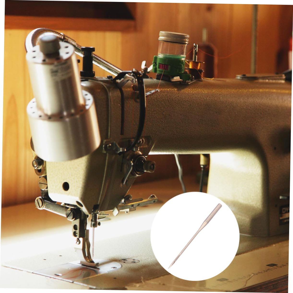 Kisangel 300piezas Agujas De Máquina De Coser Para Hogar Agujas Planas Para Coser Compatible Singer y Duraderas y Resistentes Para Principiantes y Bordadoras