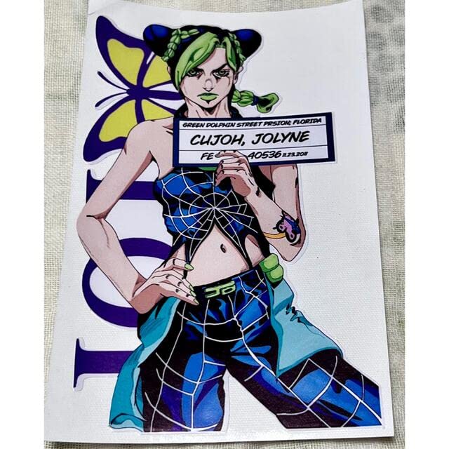 Amazon.co.jp: 防水タイプ ジョジョの奇妙な冒険 空条徐倫 ステッカー