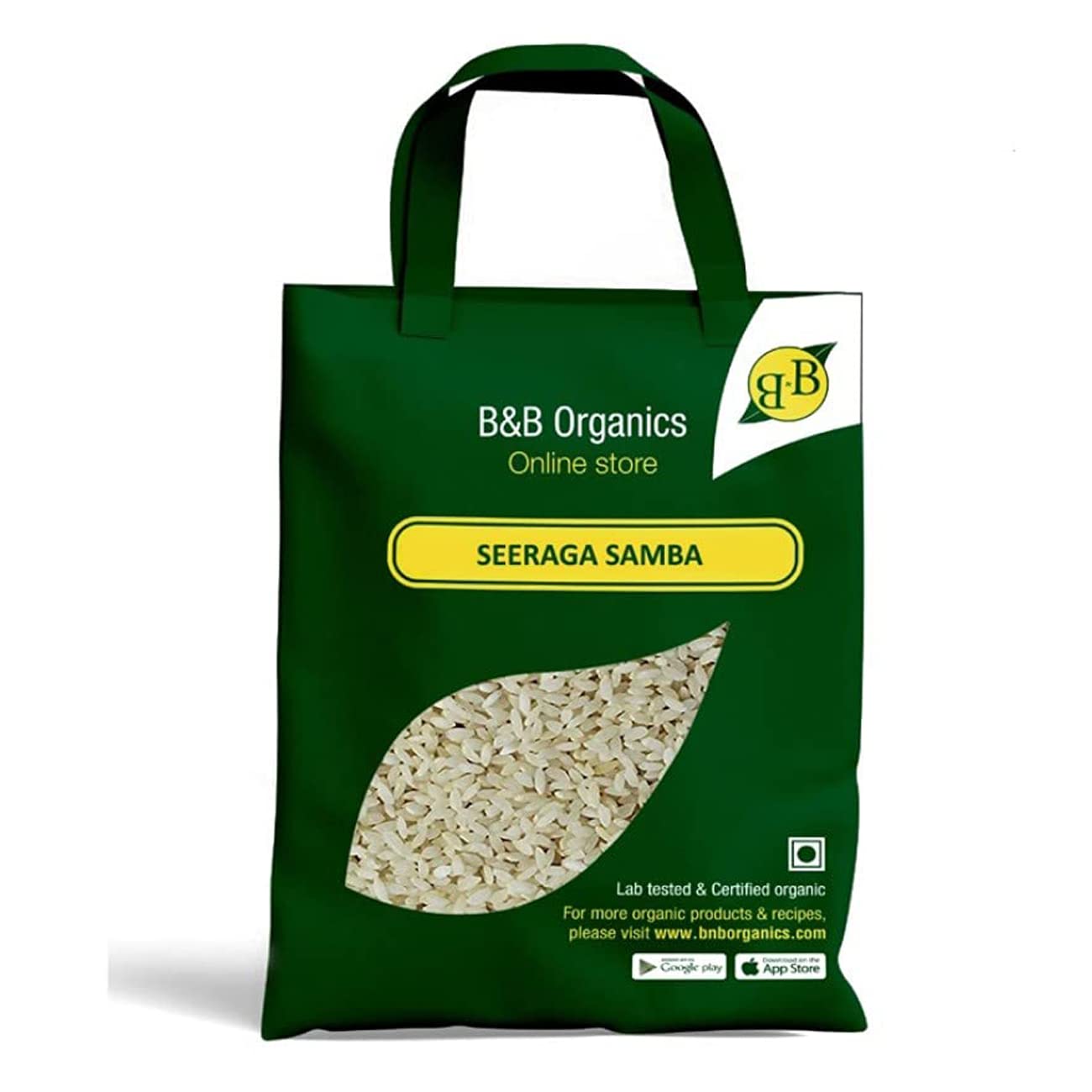 B&B Organics Aromatic Seeraga Samba Rice (3kg)/ Traditional rice/Seeraga Samba Arisi (B01N8RHFMW) Amazon Price History, Amazon Price Tracker