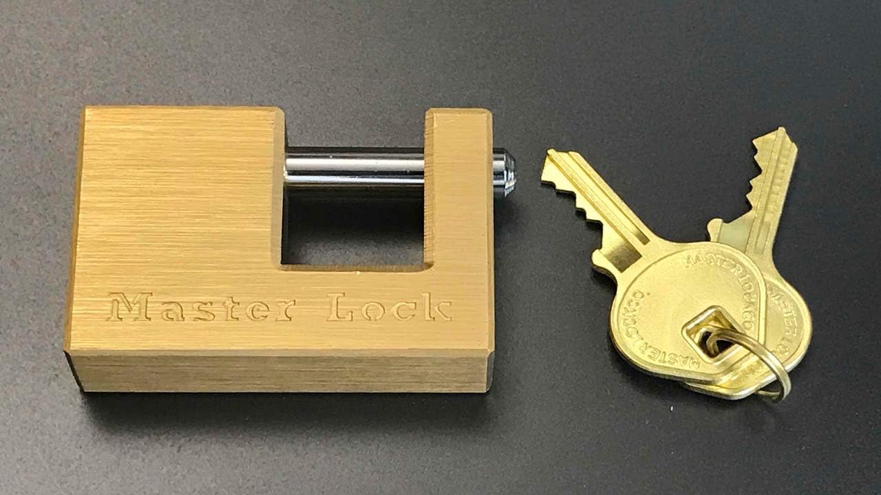 Master Lock 605DAT Trailer Coupler Padlock -3 Pack