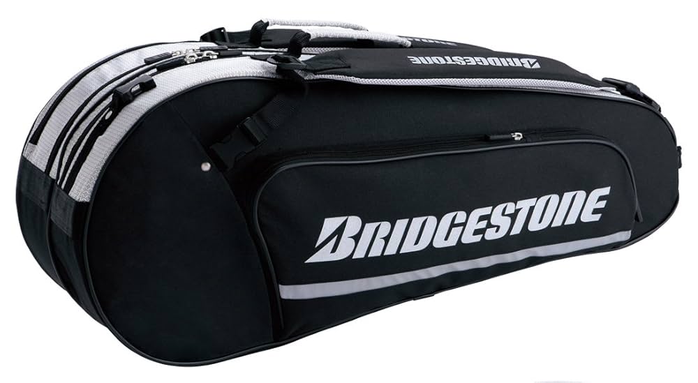 Amazon | ブリヂストン(BRIDGESTONE) ラケットバッグ ブラック
