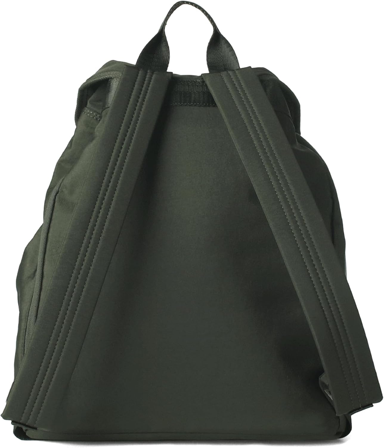 Laptop Backpack Drawstring Travel 15 Inch Khaki image 3