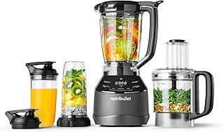 nutribullet Triple Prep Food Processor, Multifunctional Blender, 1500W Power, 1.8L Jug, 1.6L Robotic Bowl, Slicing and Shr…