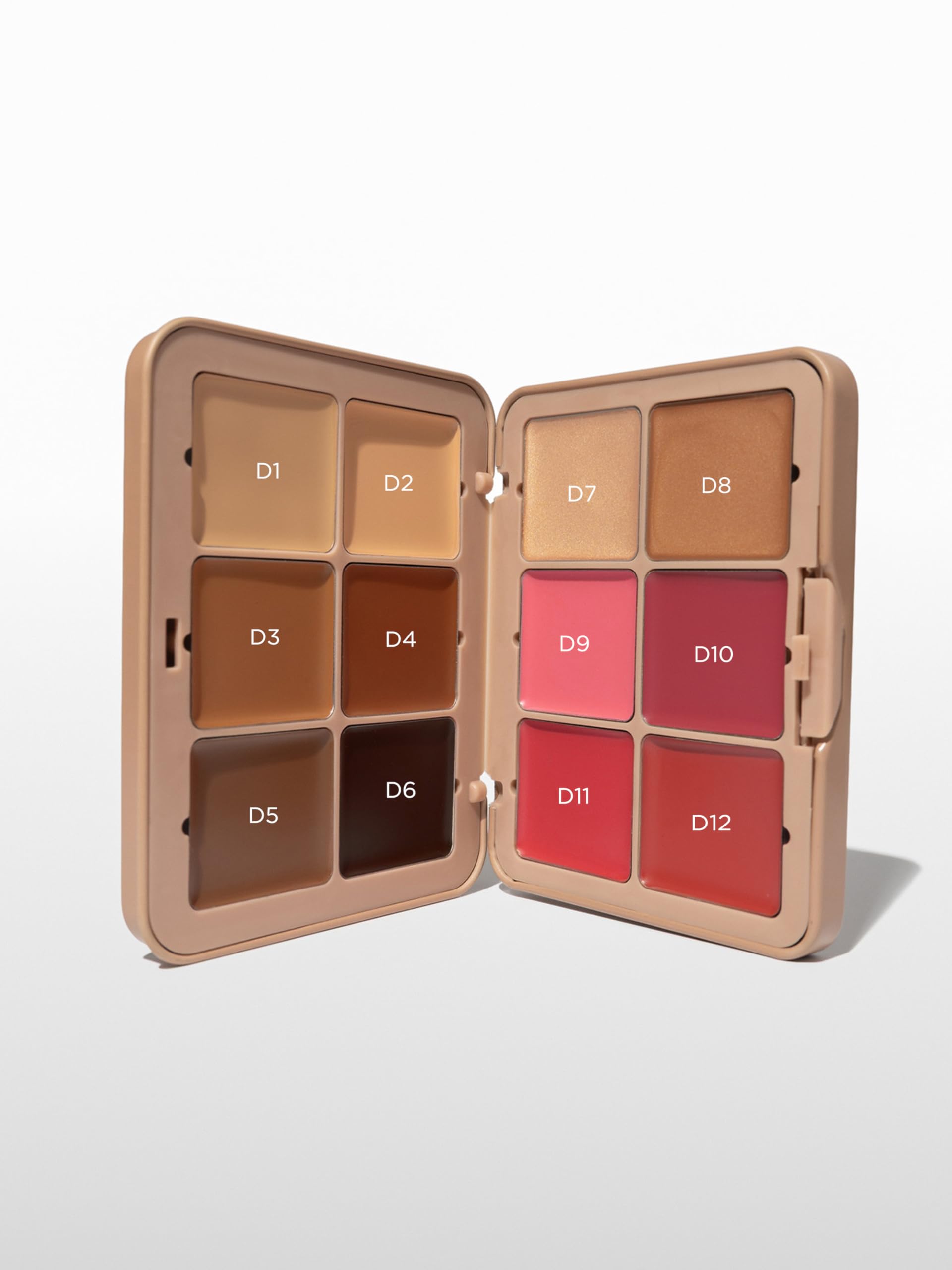 Sosu Cosmetics Dark Complete Canvas Complexion Palette In