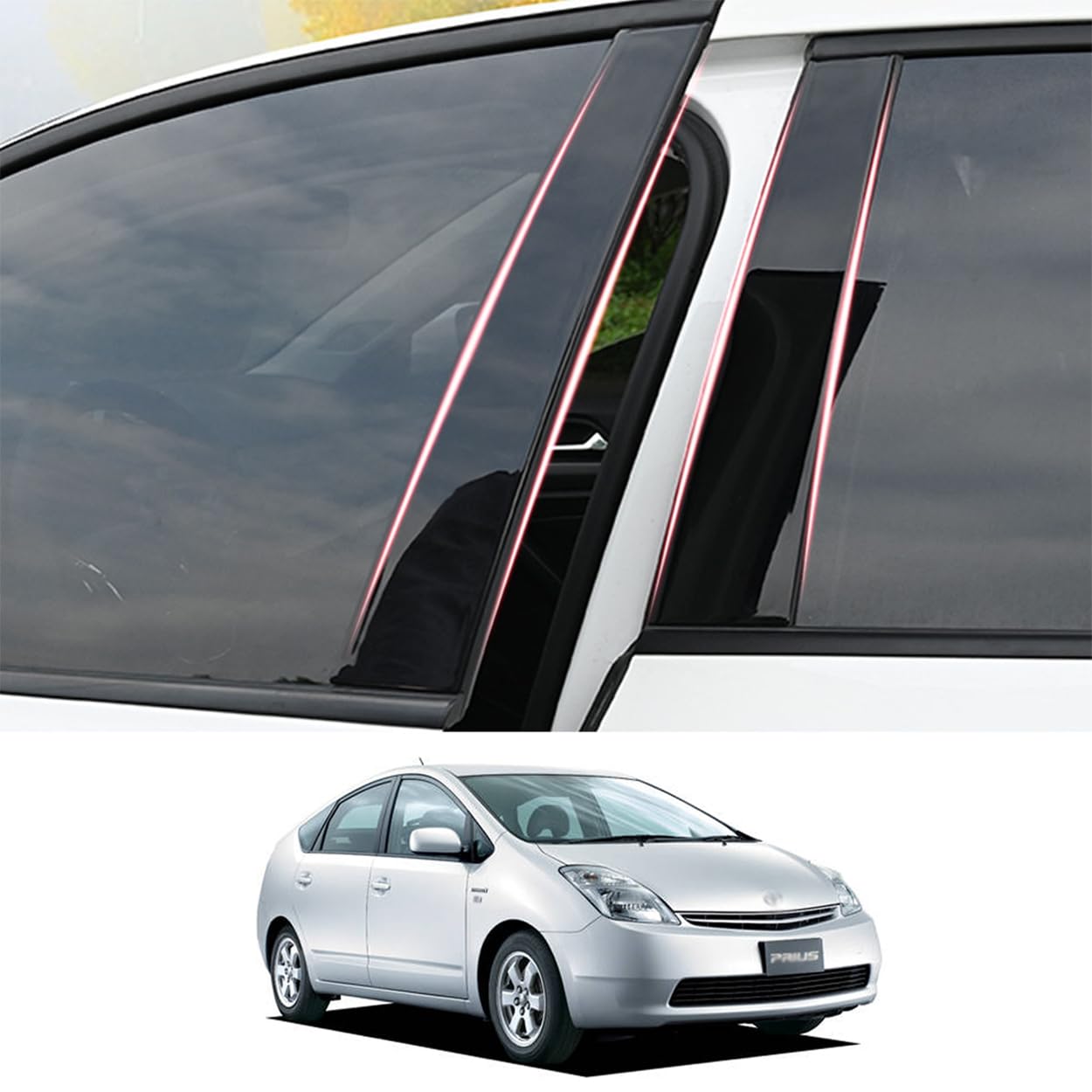 Amazon | ZdeduoCar トヨタ 専用設計プリウス 20系 NHW20 XW20（2003年