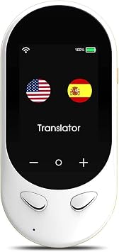 Offline Translator Device Two Way Instant Voice Translator Support 106 Languageswith Camera Translation for Travelling Abroad Learning Shopping Business Chat Shopping Needed Happy Gift