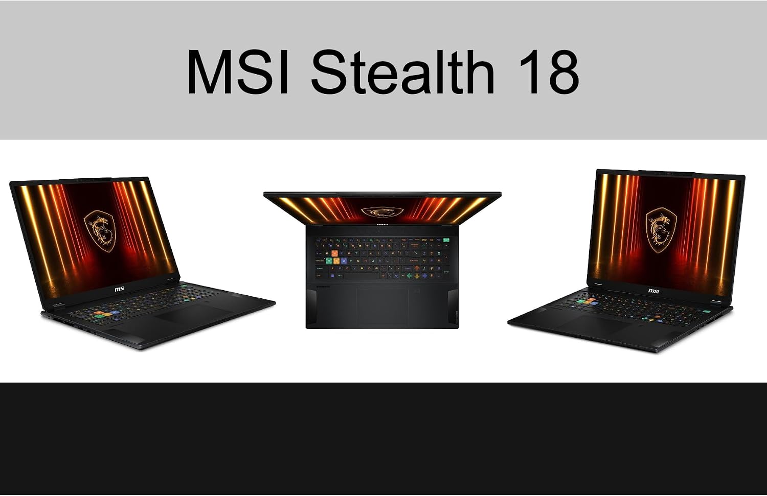 Unleashing Power: The MSI Stealth 18 HX Gaming Laptop Review