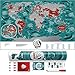 Produktbild Premium Scratch Places Off Poster - 60 x 40 cm - Places I've Been Travel Map - Great World Map Gift For Any Traveler - Made From Durable Flexible Plastic to Last Longer by 1DEA.me