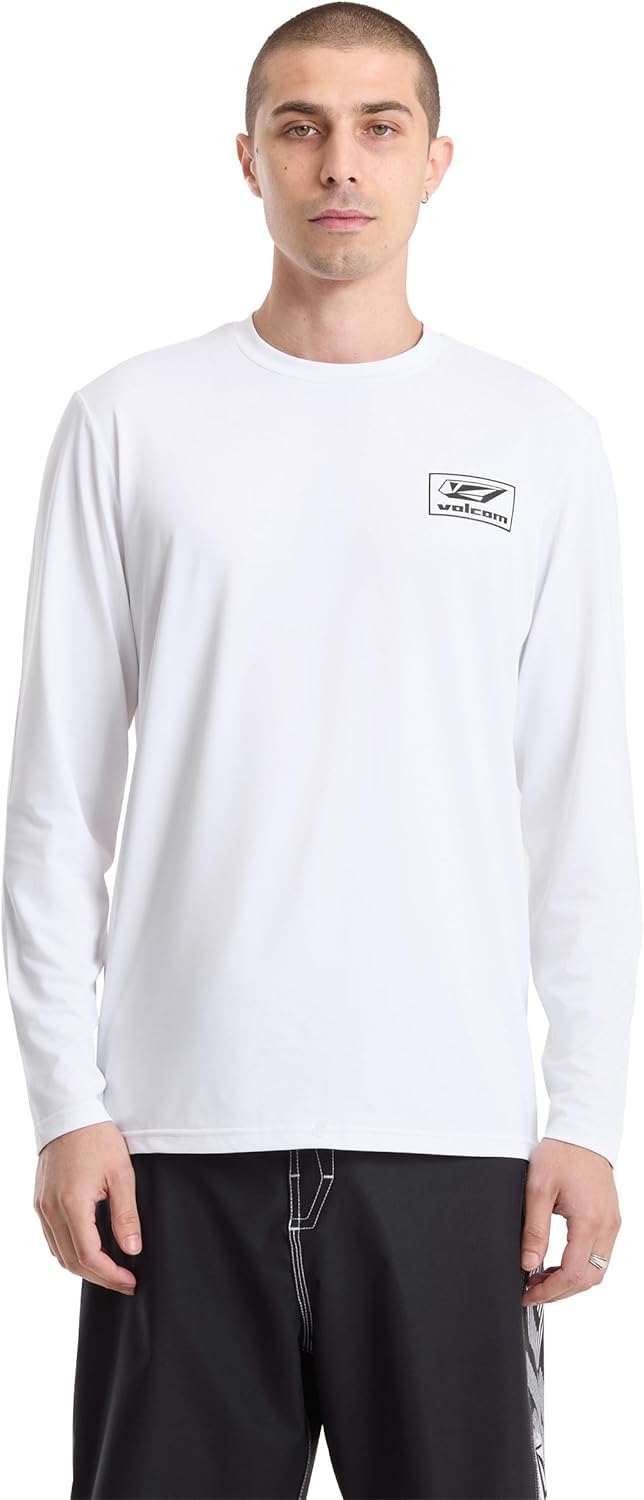 Volcom Men's Standard Taunt UPF 50+ Long Sleeve Loose Fit Rashguard