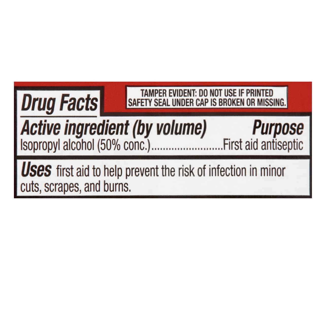 Equate 50% Isopropyl Alcohol, 16 Oz, Pack of 6
