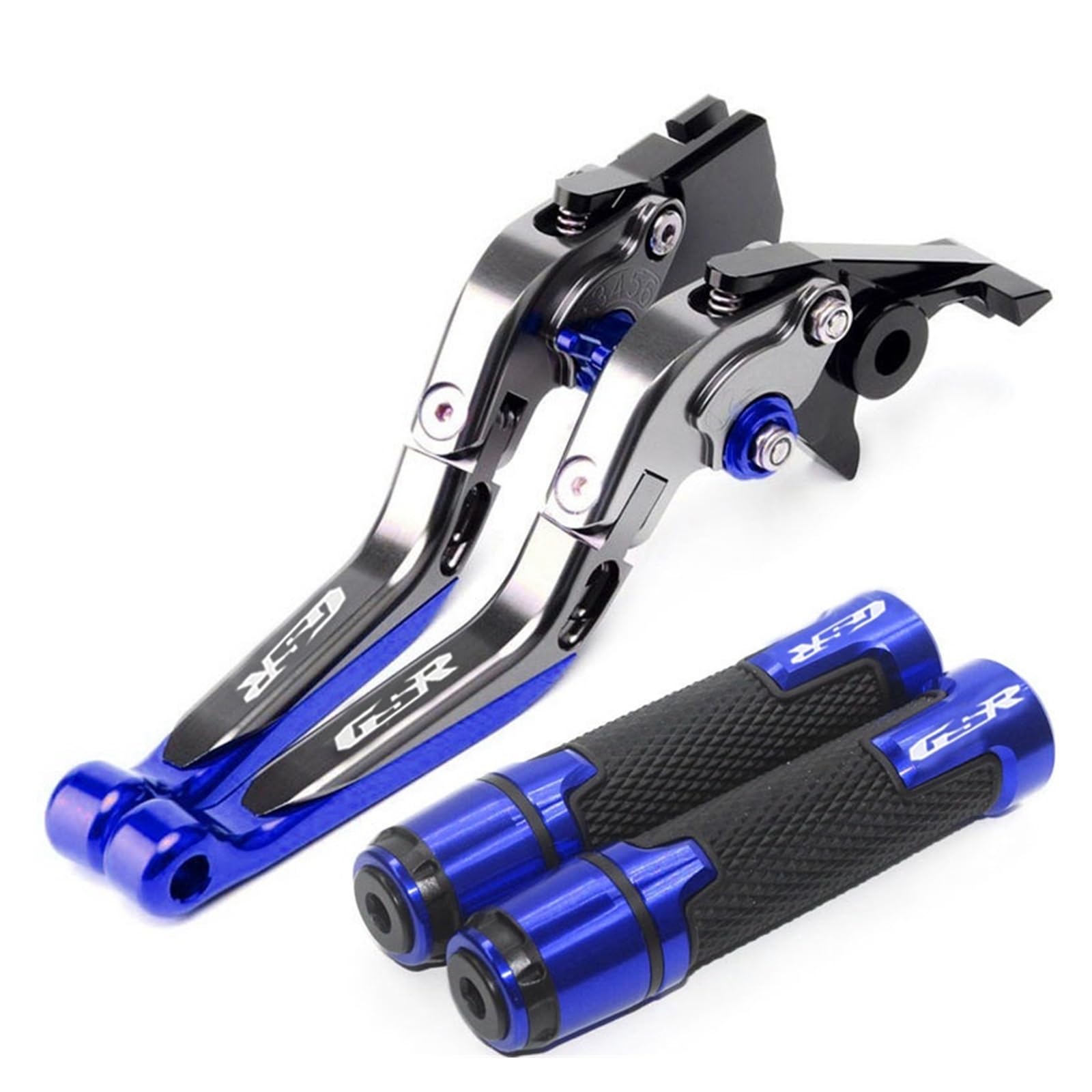Aumbcfg Z Brake Primary Cylinder Kits For Gsr 400 2008-2012 Gsr 600 2006-2011 Gsr 750 2011-2020 Motorcycle Cnc Brake Clutch Lever+22Mm Handle Grips Handlebar Clutch Levers(Z)