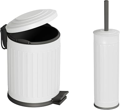 Aqua Bagno Midas Klozet F r as  +  p Kovas  5 lt -2 Par a Set, Mat Beyaz | 35.22.89.01.04