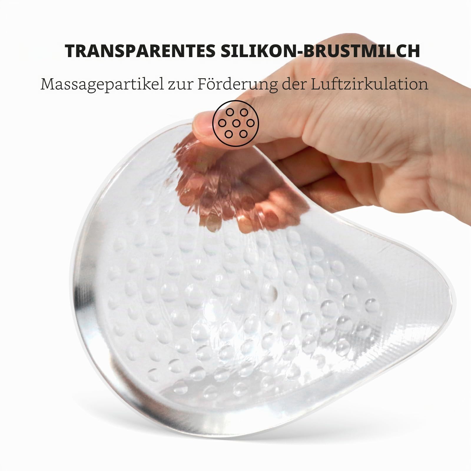Symmetrisch Mastektomie Prothese,Schwimmen Brustprothesen Konkave Brustform Postoperativ Silikon Brüste BH Einlagen für Damen Bikini(1 Stück)