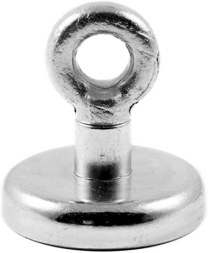 Neodym Bergemagnet 75mm – 200 KG Zugkraft + 20m Seil