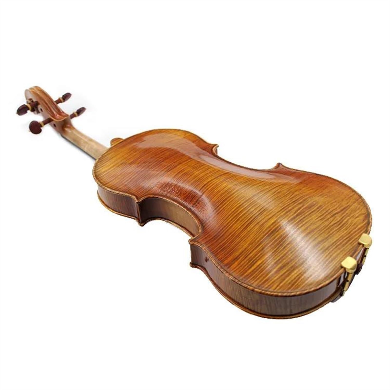 Violine 4/4 Violine Ausgewähltes Massivholz Fichte Schlagfläche Mit Achteckigem Bogen Quadratischem Etui