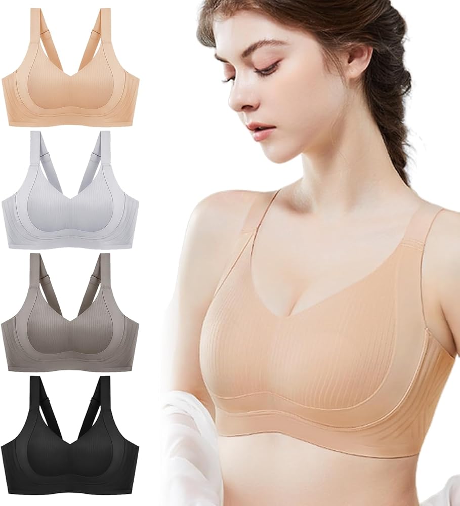 Veimia ブラセット　3XL Amazon | [veimia] 胸を小さく見せるブラ シームレス小さく見せるブラ