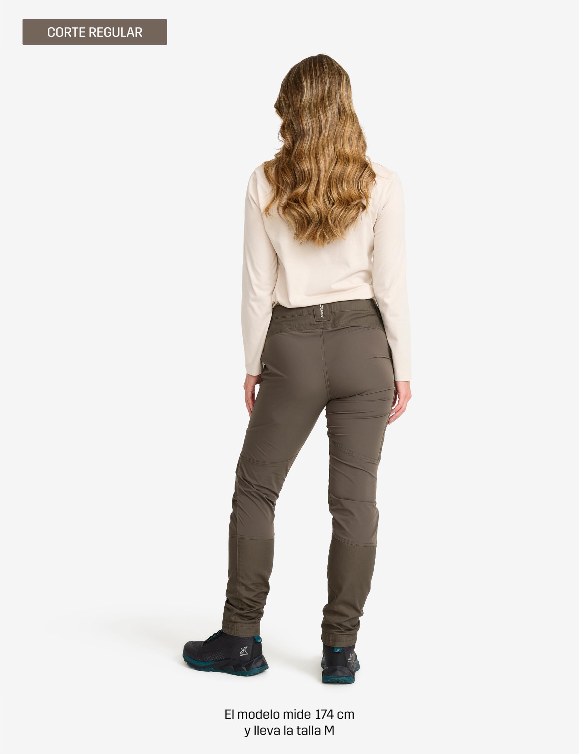 RevolutionRace Rambler Lightweight Pants para Mujer, Pantalones de Senderismo duraderos y Ligeros