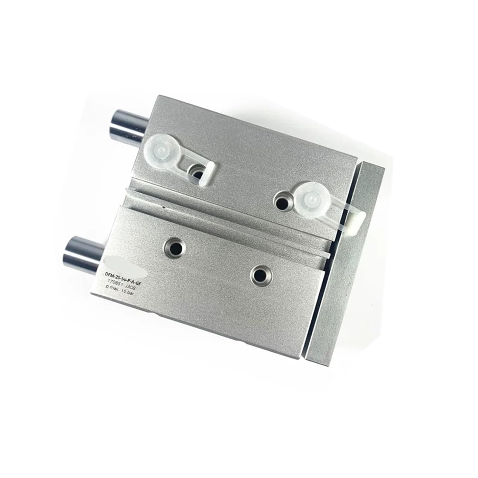 Cylindre pneumatique DFM-20-20-P-A-GF pour serrage en ligne d'assemblage