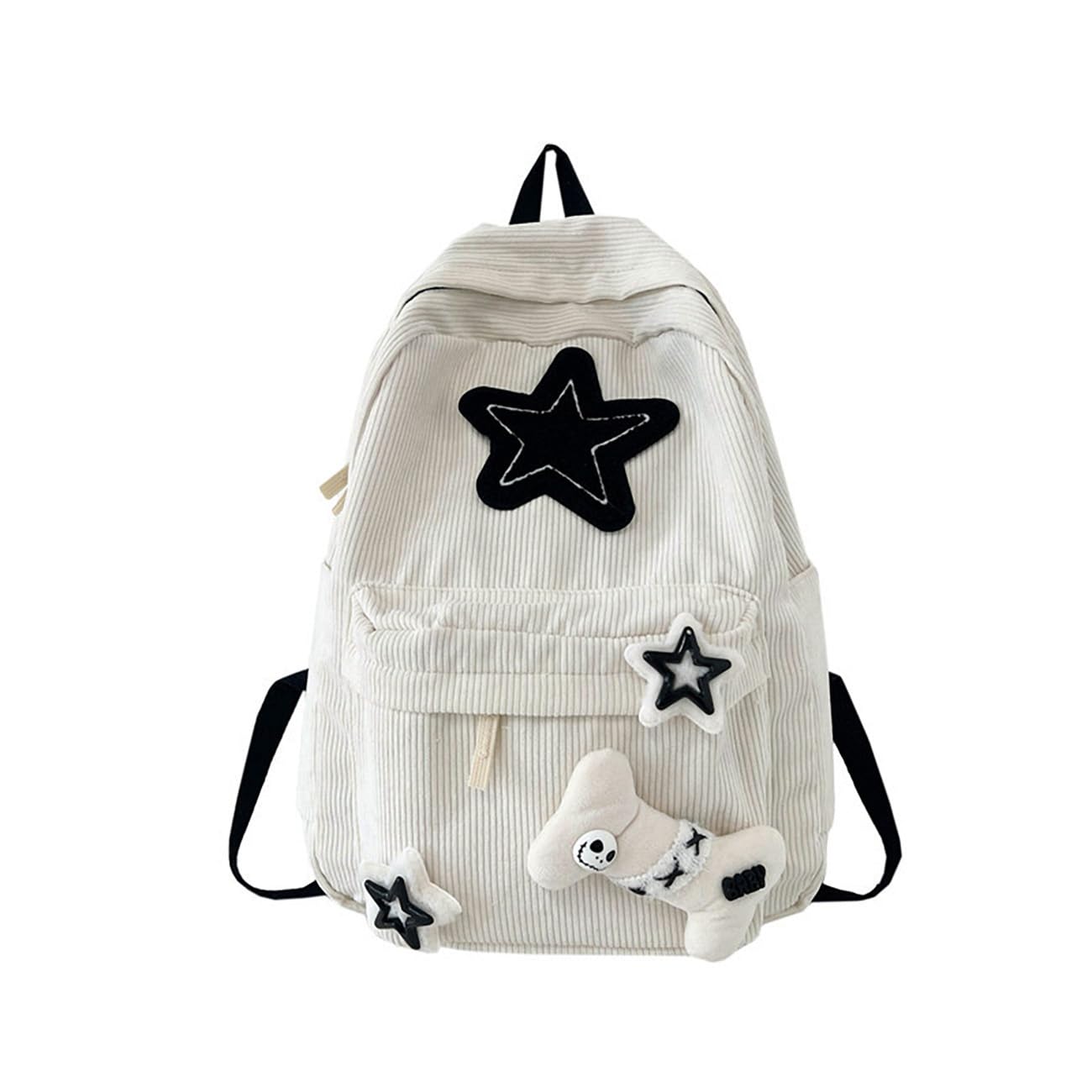 Backpack Y2K Stars Cute Aesthetic College Laptop Casual Travel 