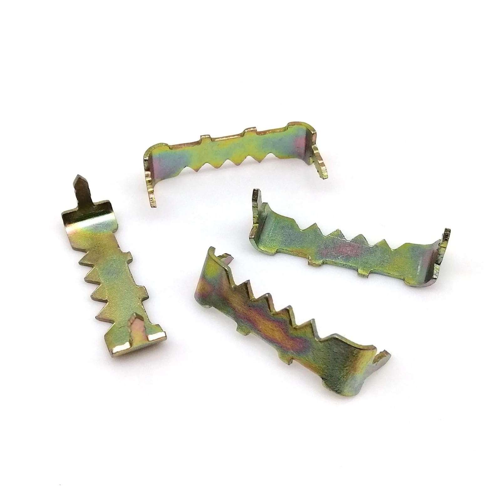 Aqxypas 25pcs Saw Tooth Picture Photo Oil Painting Mirror Wood Frame Fix Fasten Mount Hanger Hook Clip Snap with Nail 1 Inch