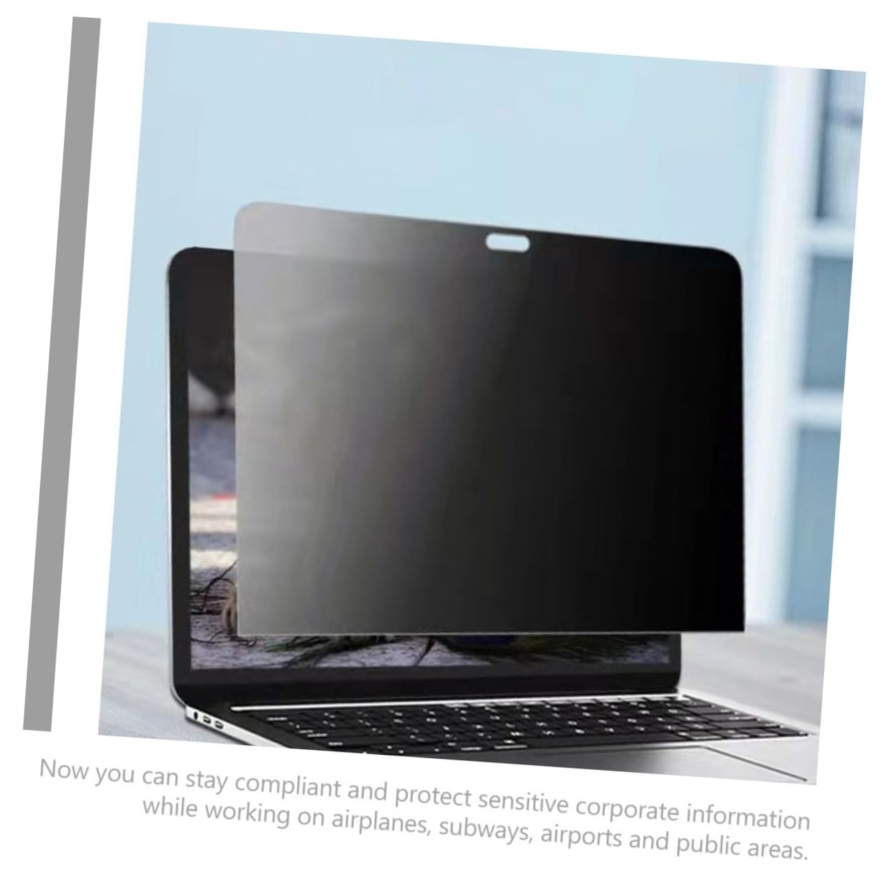 Housoutil Computer Peeping Screen Protector Film Ultra-thin -glare Eye Easy to Install Prevents Viewing