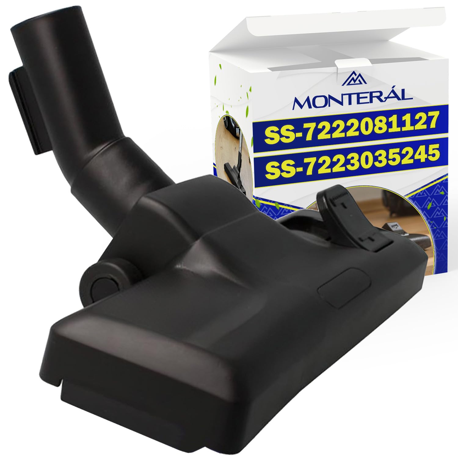 MONTERAL Cepillo Aspiradora con Código Original SS-7222081127 SS-7223035245 para Rowenta Compact Power - Garantía de 10 Años
