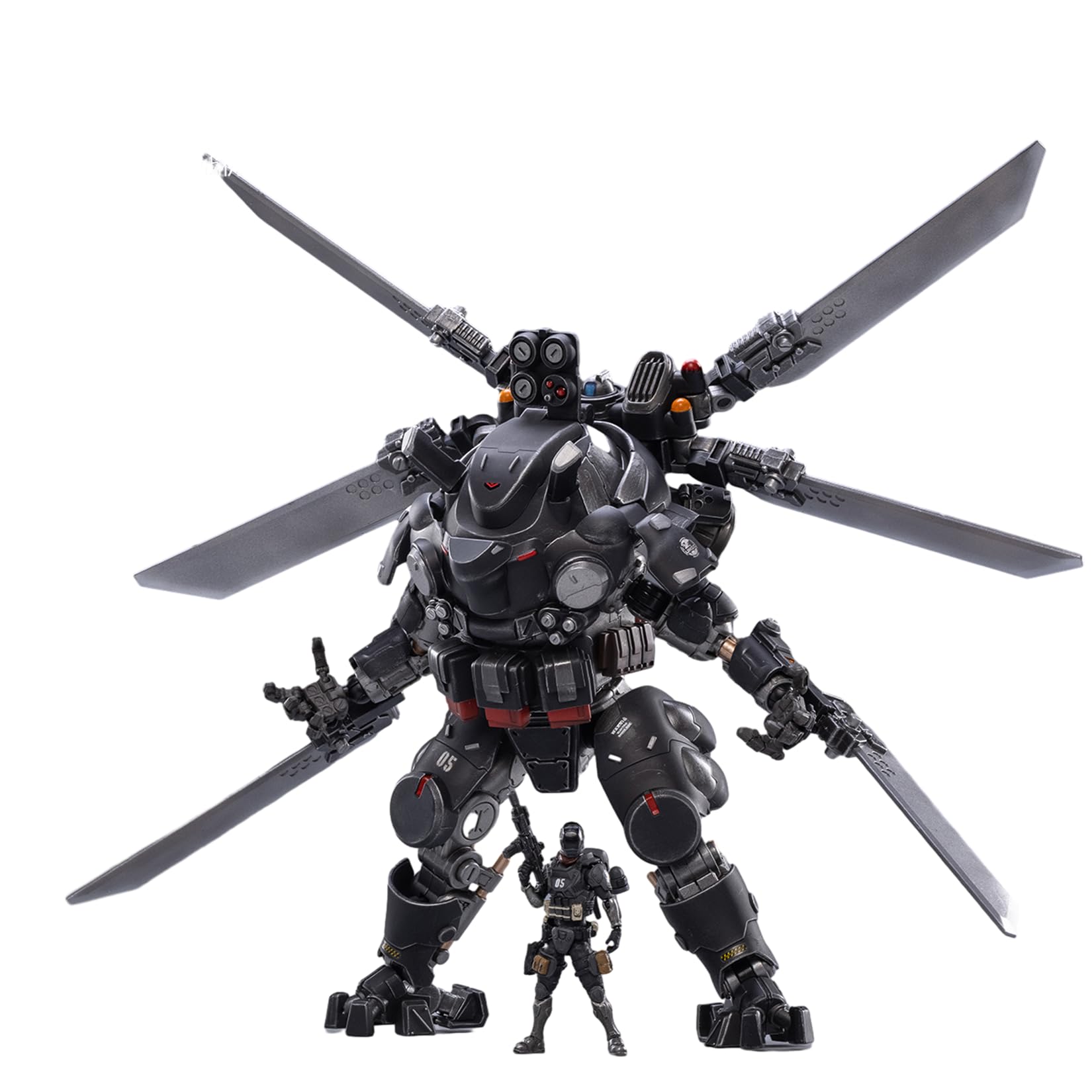 JOYTOY 鉄骸08型重装空挺機甲 1/25 アクションフィギュアJT2214 フィギュア専門店 -ソダチトイズ / JOYTOY 鉄骸08型重装空挺機甲