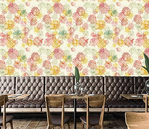 Image of CABANA HOMES PVC Self-Adhesive Wallpaper, 45 x 125 cm (6 sq. ft) Made in India