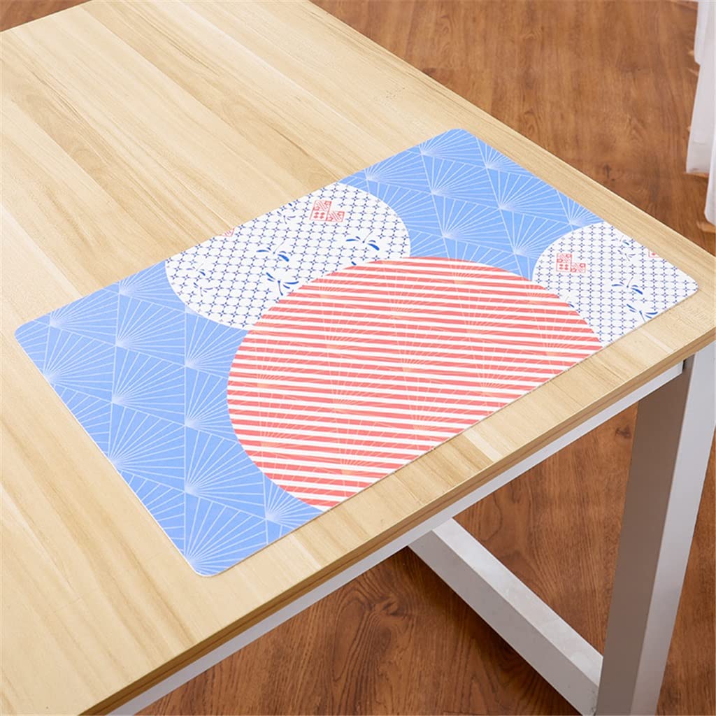 6 Pcs Napperon en Cuir Restaurant Style Japonais Tapis de Table Vaisselle Pad Accessoire de Cuisine (Color : G) HGCHH
