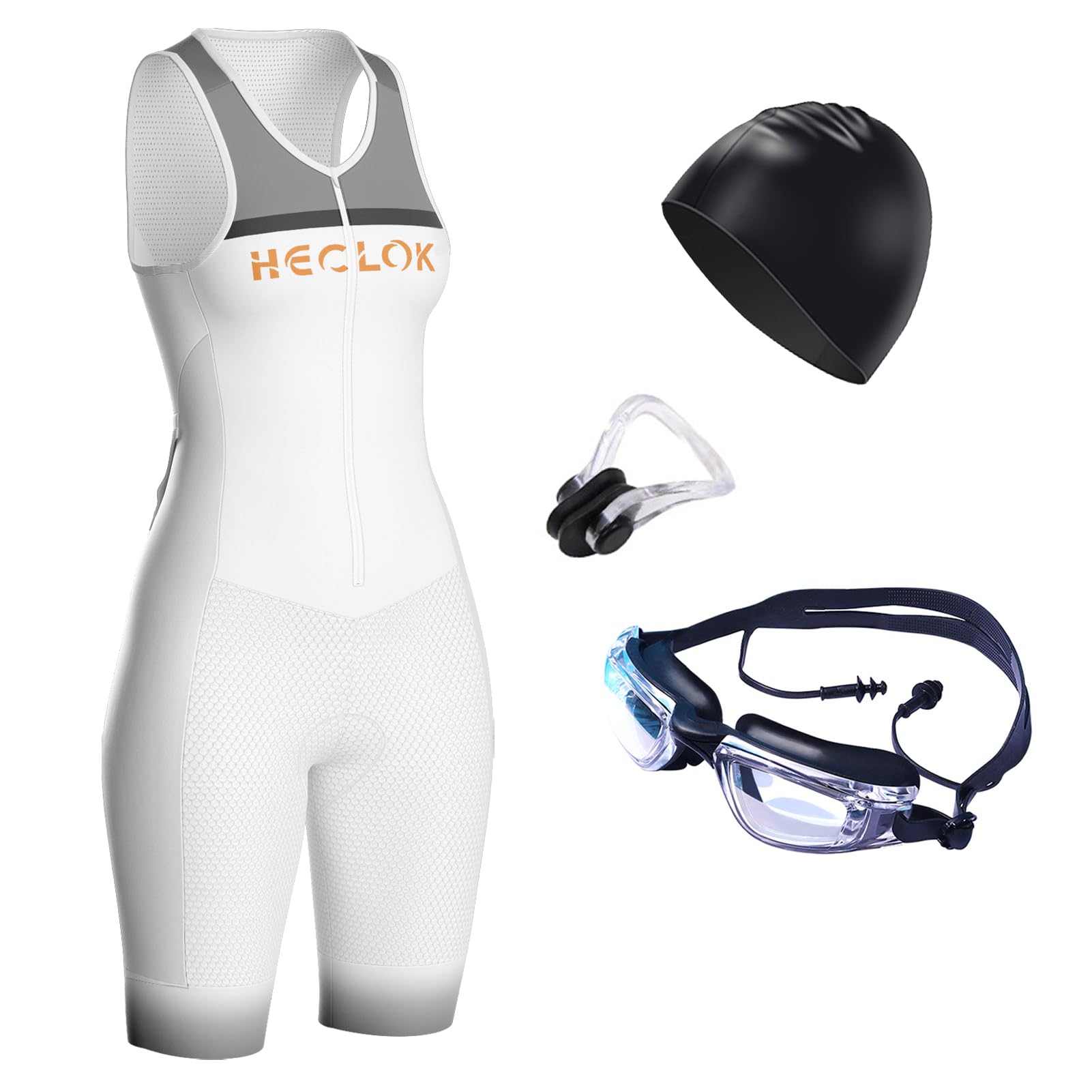 Traje de Ciclismo para Mujer Acolchado de una Pieza Trisuit Bike Top Corto Diseño Sublimado Babero Corto Triatlón de Equipo Profesional con Gel Pad,Patrones Personalizables