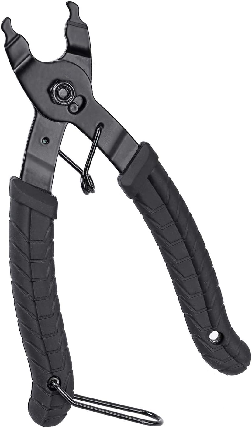 Bike Master Link Plier Tool, 2 in 1 Bicycle Chain Quick Link Opener-Closer Remover Compatible with All Speed Chain Repair