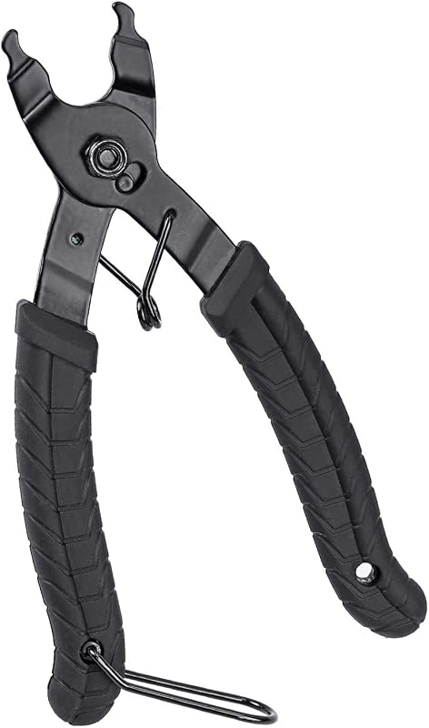 Bike Master Link Plier Tool, 2 in 1 Bicycle Chain Quick Link Opener-Closer Remover Compatible with All Speed Chain Repair