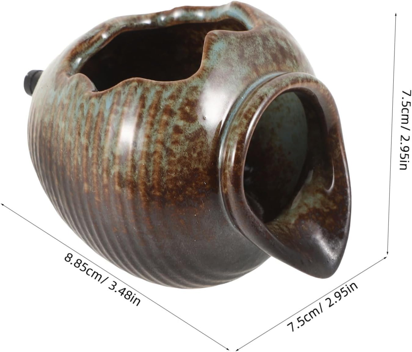 Milisten Outdoor Water Fountain Kit Ceramic Jar Ornaments Water Features for Patio Backyard Garden Balcony Filtration System