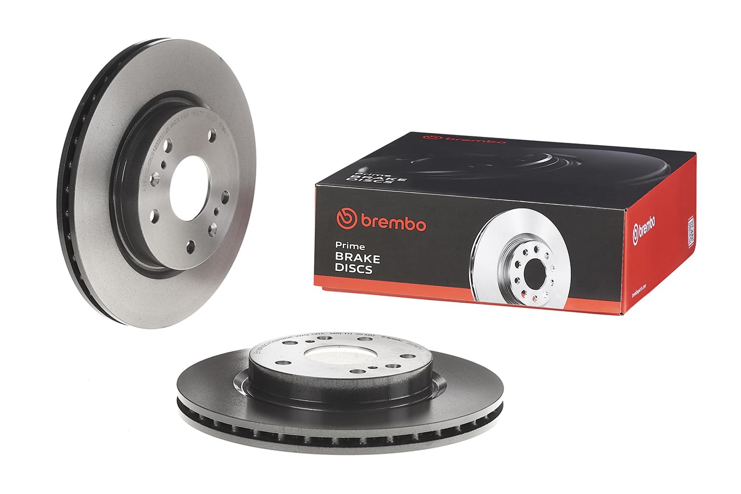 2x Brake Discs Front Vented Fits Suzuki SX4 S-CROSS Vitara BREMBO 09.C047.11