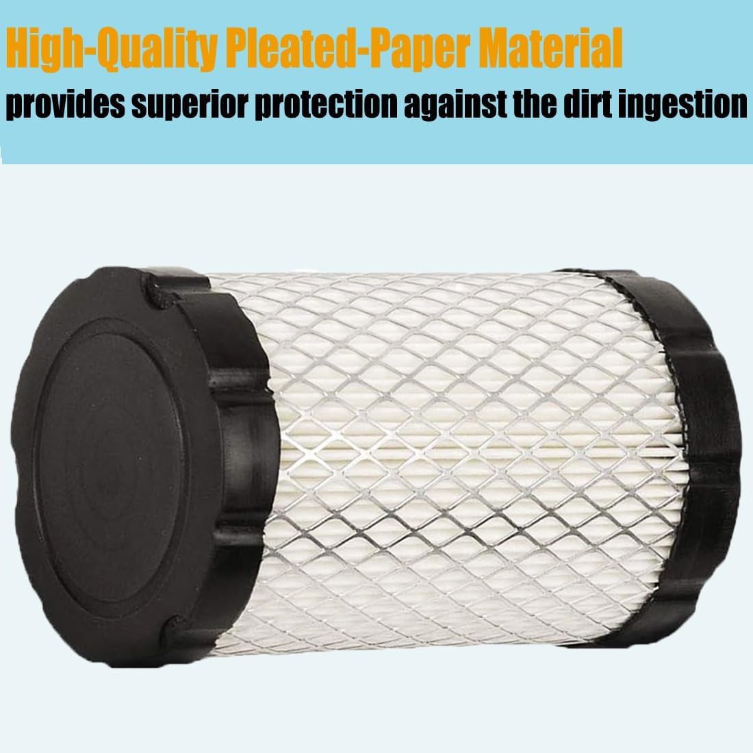 Filtro aria da 3 pezzi prefiltro per John Deere D100 D105 D110 D130 Z225 Z235 Z255 X124 L105 L107 L108 LA135 trattore tosaerba 1420 Filtro aria da 3 pezzi prefiltro per John Deere D100 D105 D110 D130 Z225 Z235 Z255 X124 L105 L107 L108 LA135 trattore tosaerba 1420