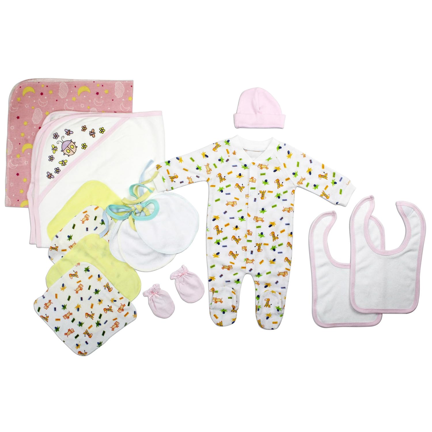 Bambini Newborn Baby Girls 14 Pc Layette Set