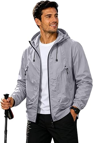Lightweight Hoodies for Men Comfortable Sun Hoodie Mens Casual Stylish Top Durab