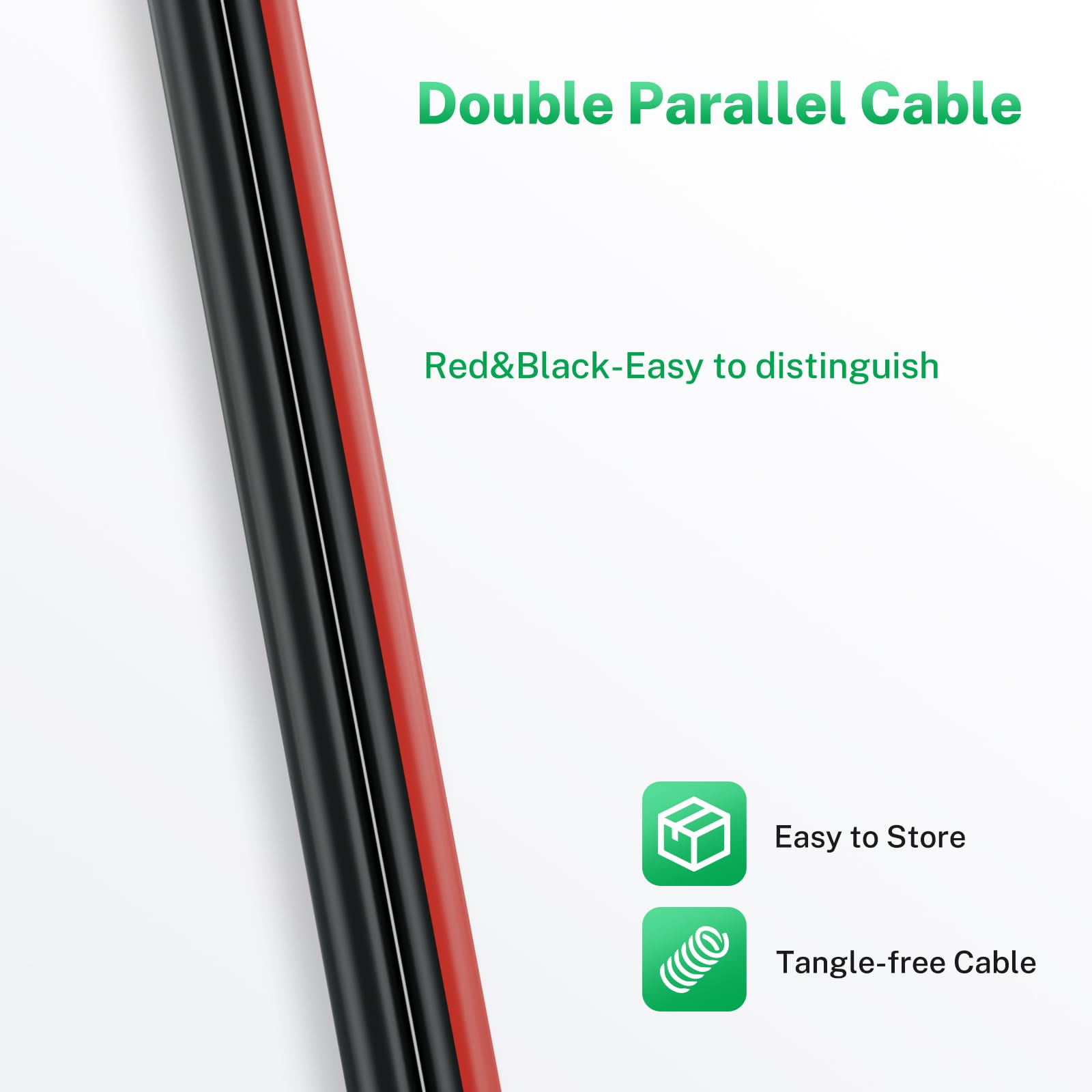 Solar kabel 6mm² - Rood - 500 meter