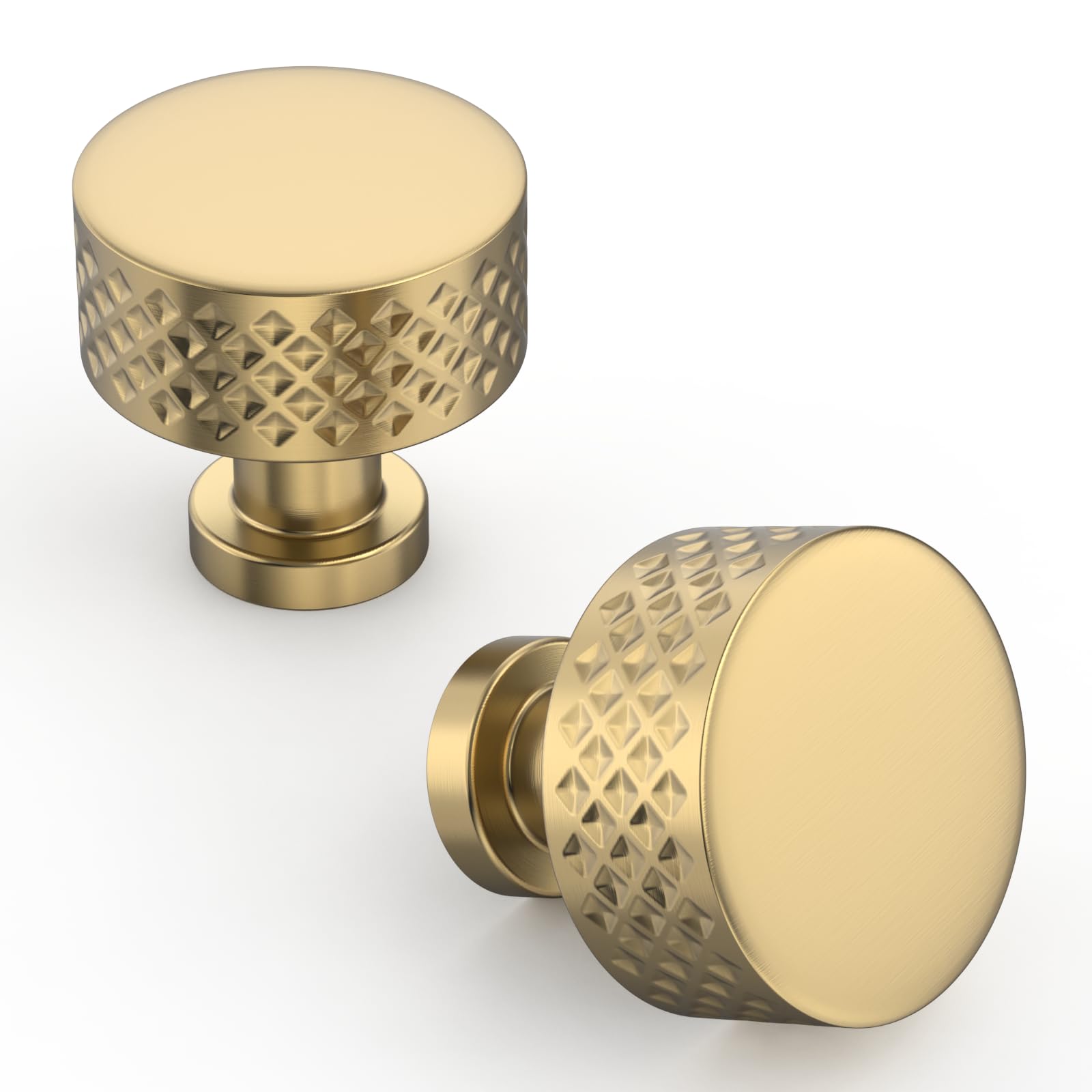 Boutons d'armoire de cuisine bronze champagne zinc Asidrama pour harmoniser une pièce