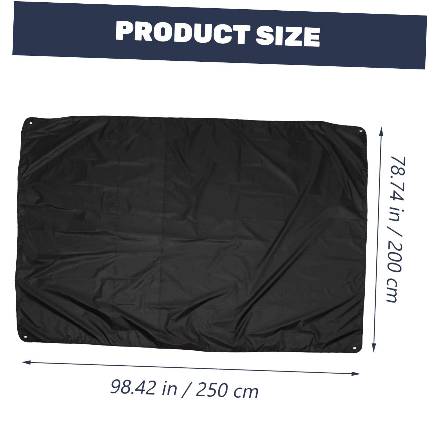 Hemoton Drum Set Cover Tear Resistant Waterproof Large Piano Protector Cover for Music Bag Compatible