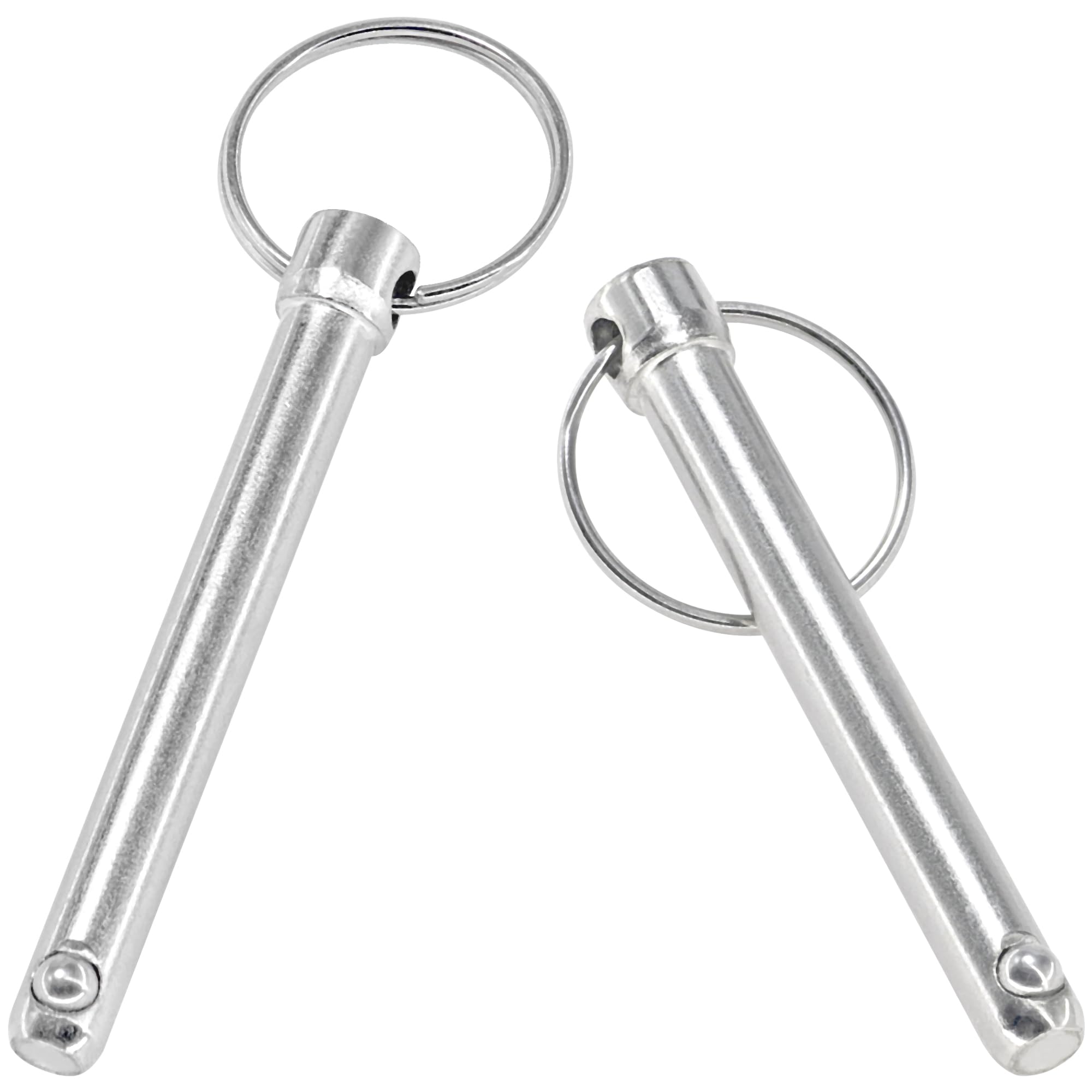 6 PCS Quick Release Pins,Spring Pins - Carbon Steel Safety Pins with Anti-Loss Spring Lock Design (M8*73mm) - Image 3