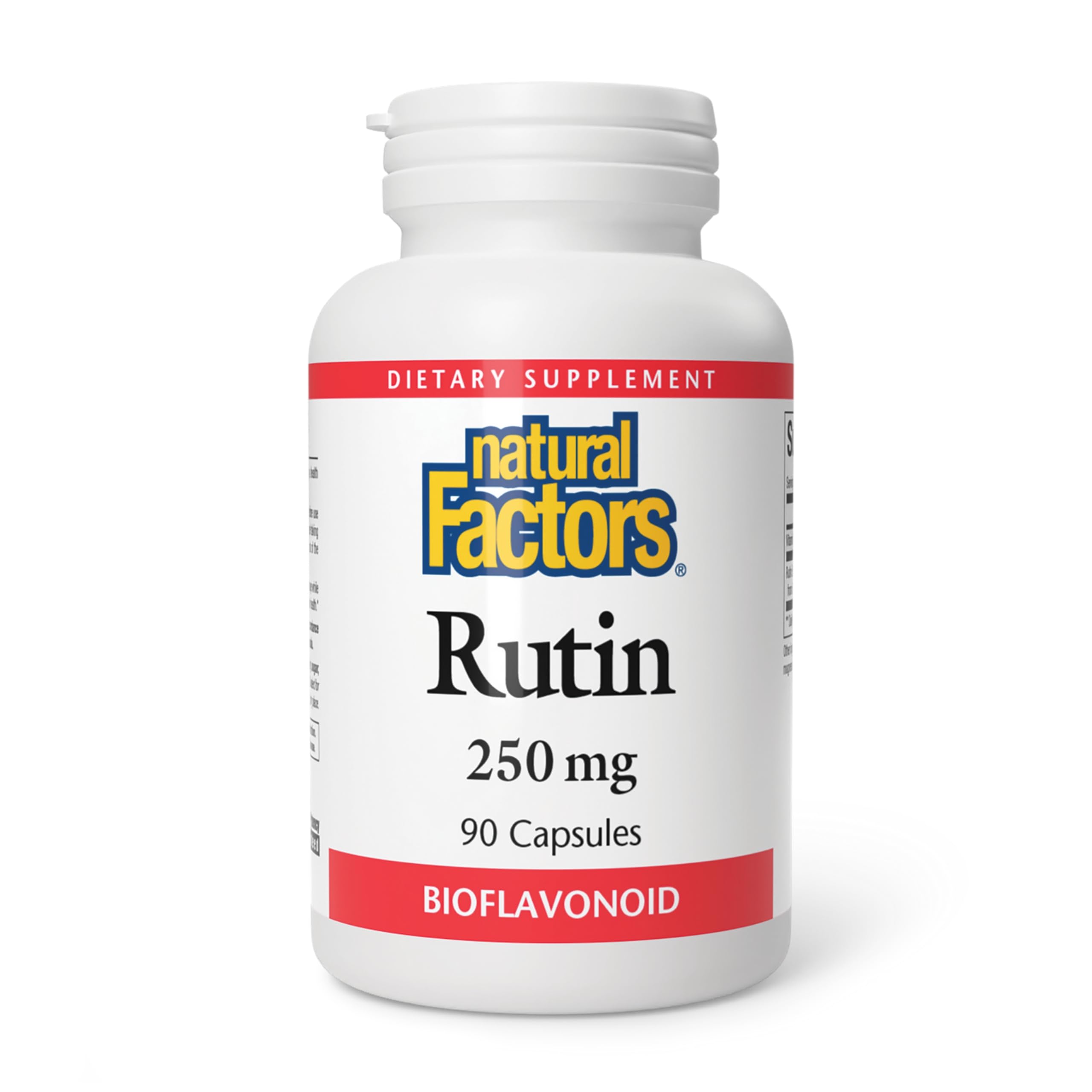 Natural Factors Rutin, 250 Mg, 90 Capsules
