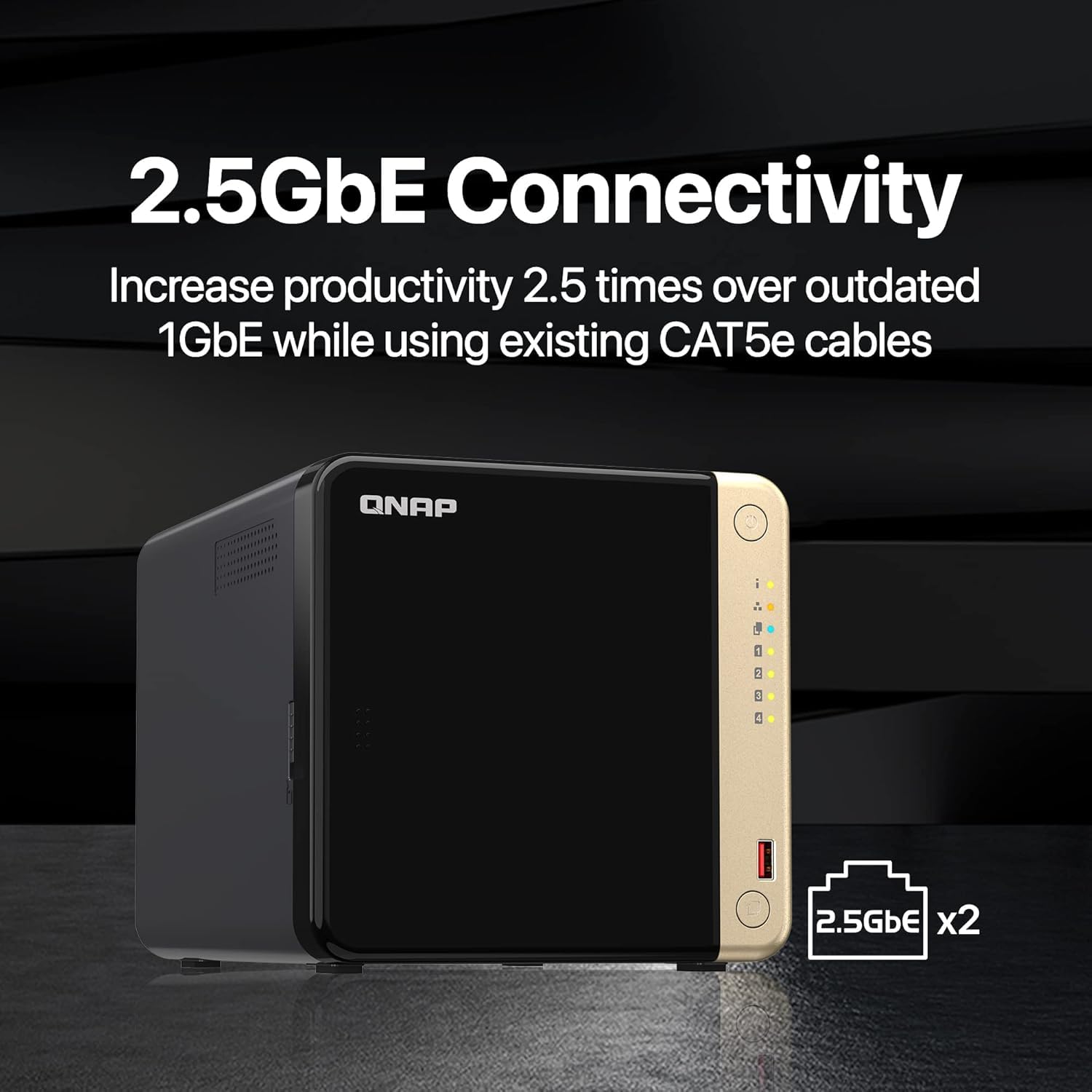 Amazon.co.jp: QNAP TS-464-8G-US 4ベイデスクトップNAS。 | Intel