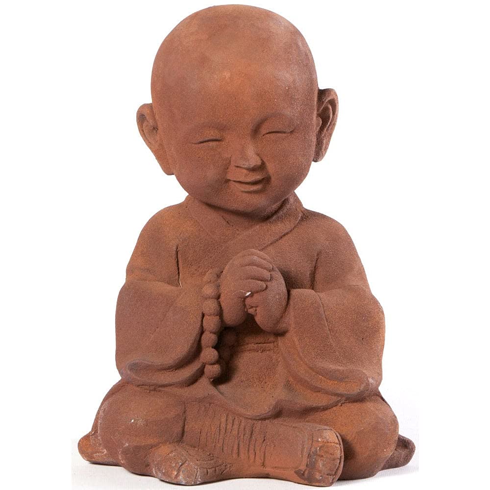 Alfresco Home Praying Buddha Garden Statue