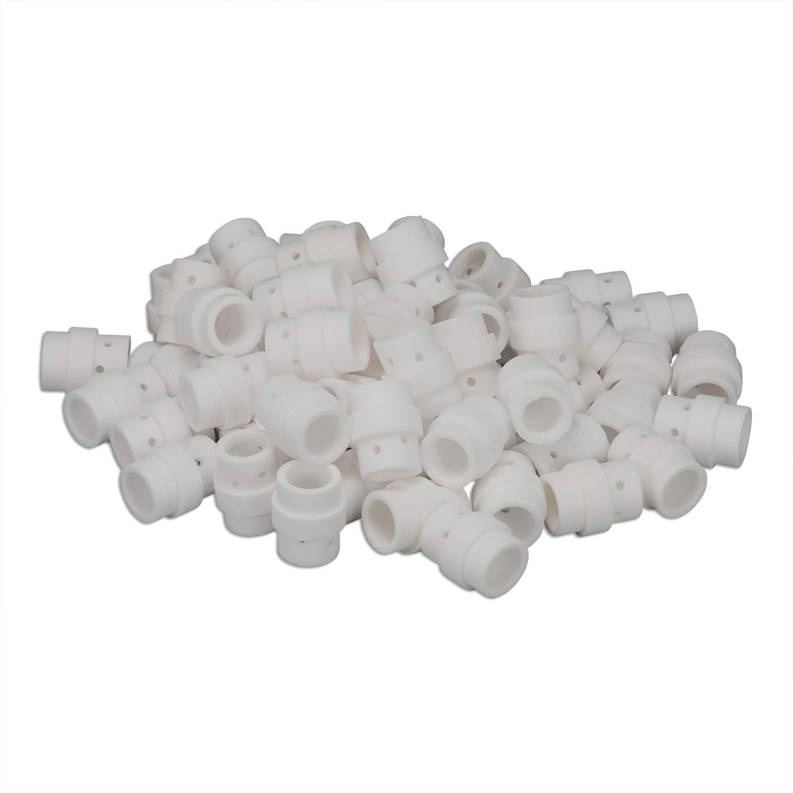 RIVERWELDMIG MAG Gas Diffuser Ceramic 012.0183 Consumables 24KD MB24 Co² Welding Torch Pack of 20