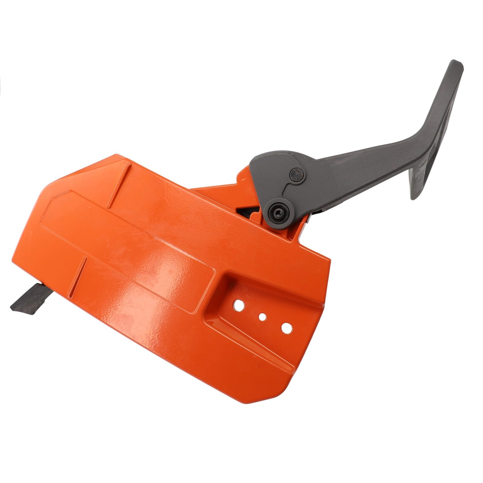 Cubierta de rueda de cadena para motosierra Husqvarna 281 288, repuesto para número de pieza 503 74 67-02, tapa de freno con tensor de cadena, naranja/amarillo