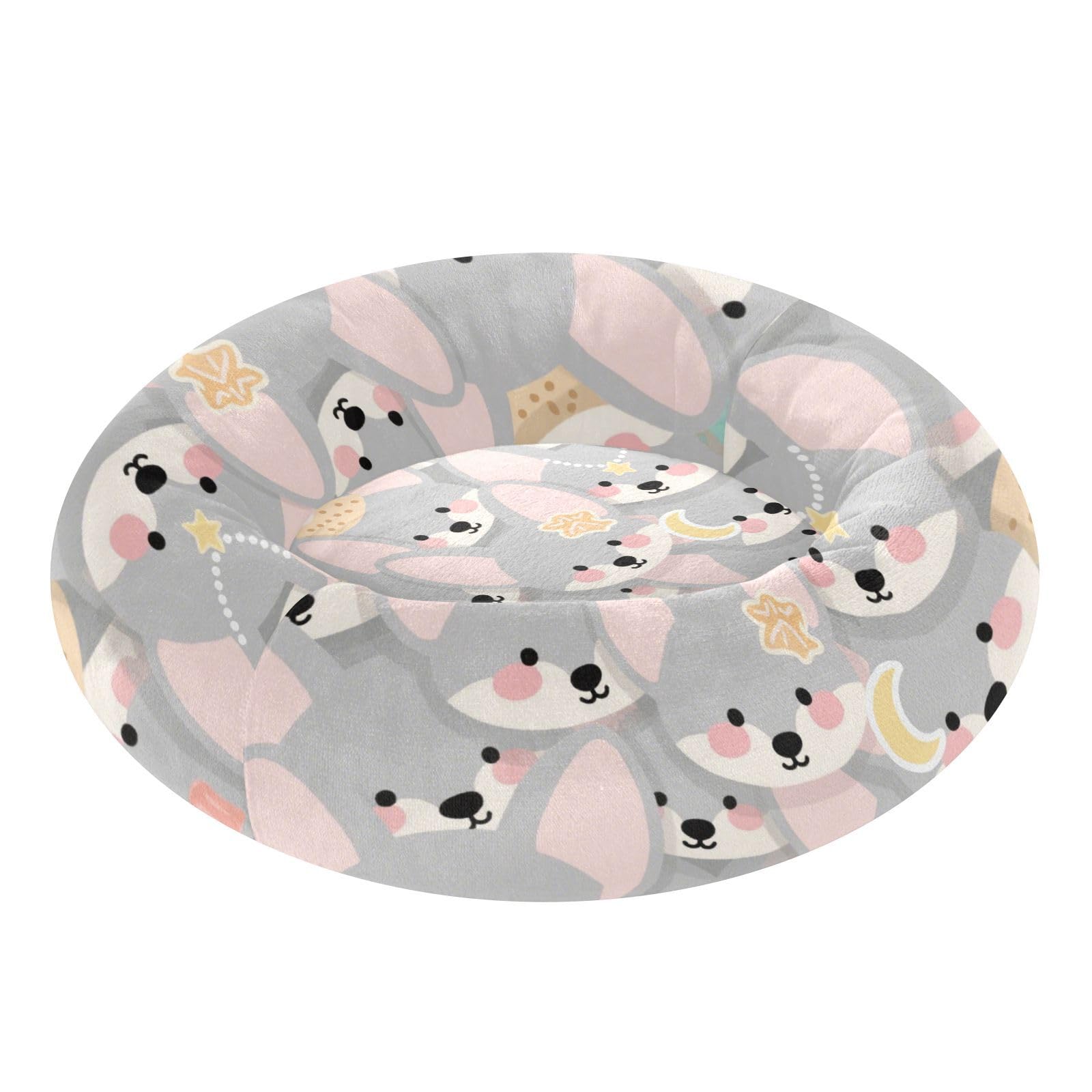 Lit renard amovible lavable animaux petite taille S chat chien